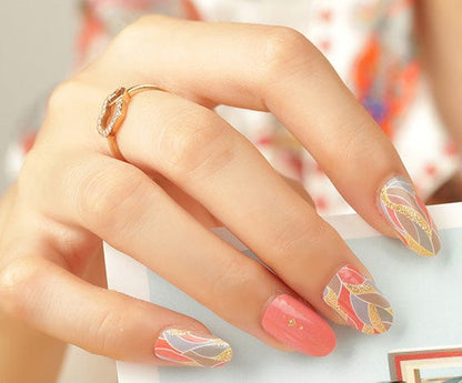Holy Grail Nail Non-UV Nail Wraps Nectarine – Holy Classics (Non-UV Nail Wraps)