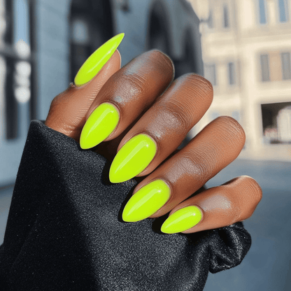 Holy Grail Nail Non-UV Nail Wraps Neon Yellow - Holy Classics (Non-UV Nail Wraps)