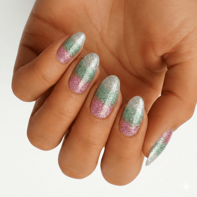 Neopolitan Glitter - Holy Classics (Non-UV Nail Wraps)