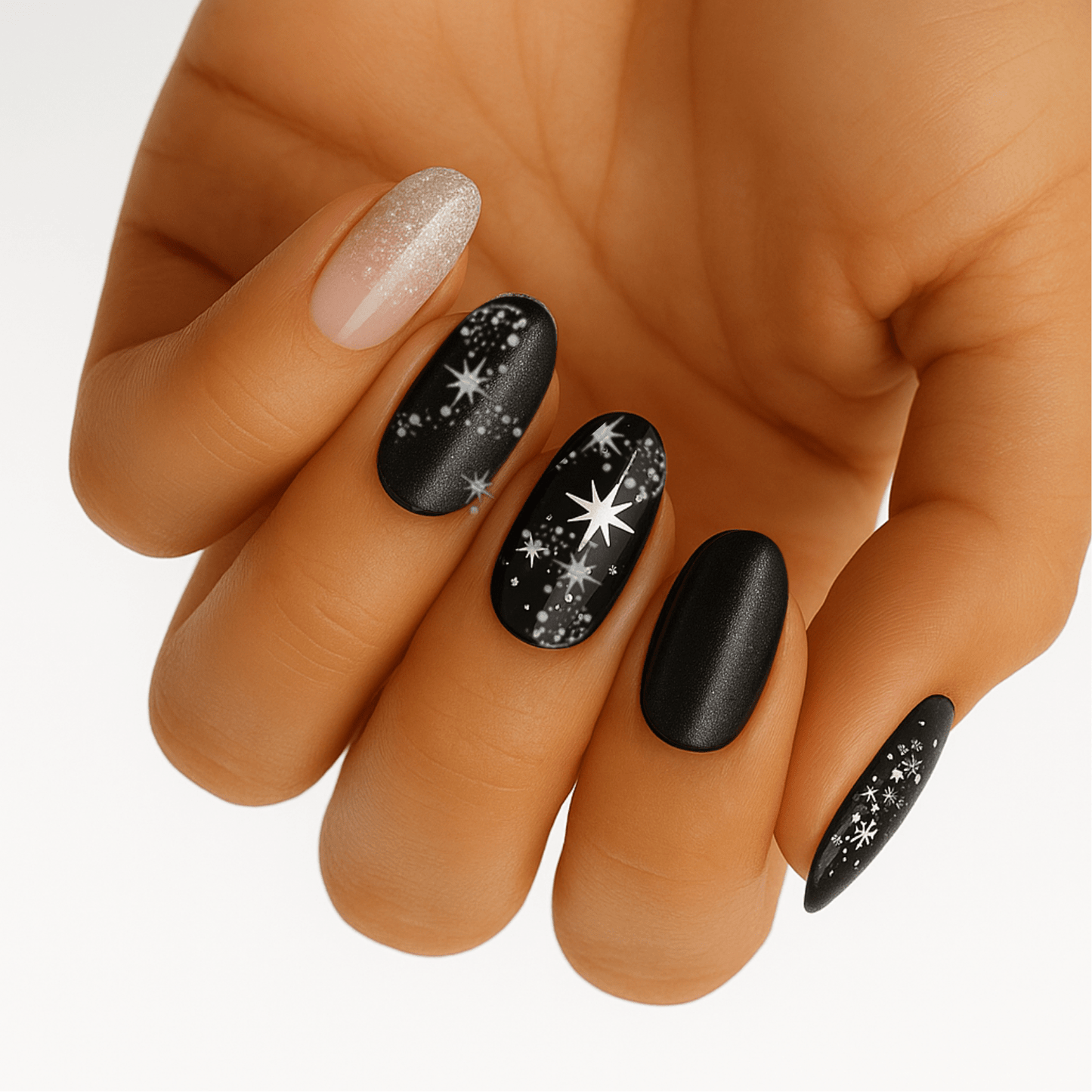 Holy Grail Nail Non-UV Nail Wraps Night on the Town - Holy Classics (Non-UV Nail Wraps)