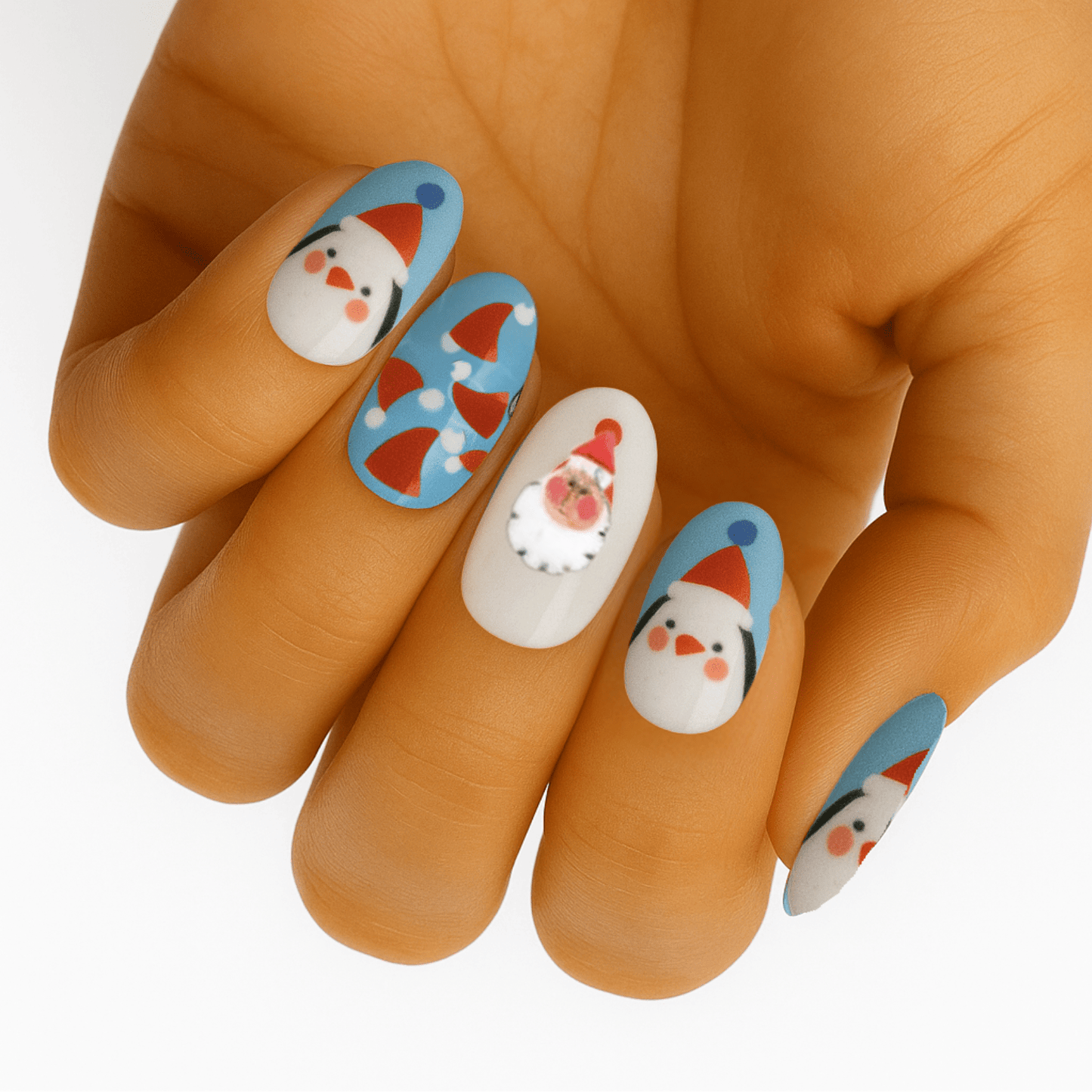 Holy Grail Nail Non-UV Nail Wraps North Pole Penguin - Holy Classics (Non-UV Nail Wraps)