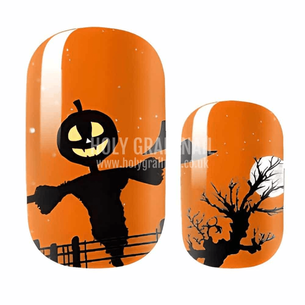 Holy Grail Nail Non-UV Nail Wraps Orange You Excited It's Halloween? - Holy Classics (Non-UV Nail Wraps)