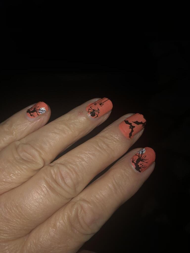 Holy Grail Nail Non-UV Nail Wraps Orange You Excited It's Halloween? - Holy Classics (Non-UV Nail Wraps)