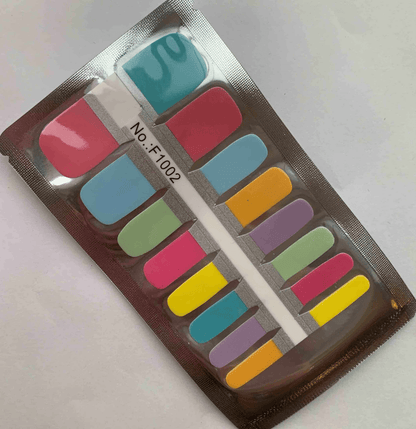 Holy Grail Nail Non-UV Nail Wraps Pastel - Holy Classics (Non-UV Pedi Wraps)
