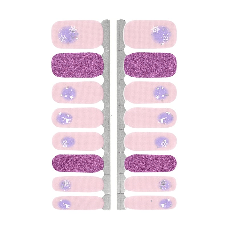 Holy Grail Nail Non-UV Nail Wraps Pastel Reindeer - Holy Classics (Non-UV Nail Wraps)