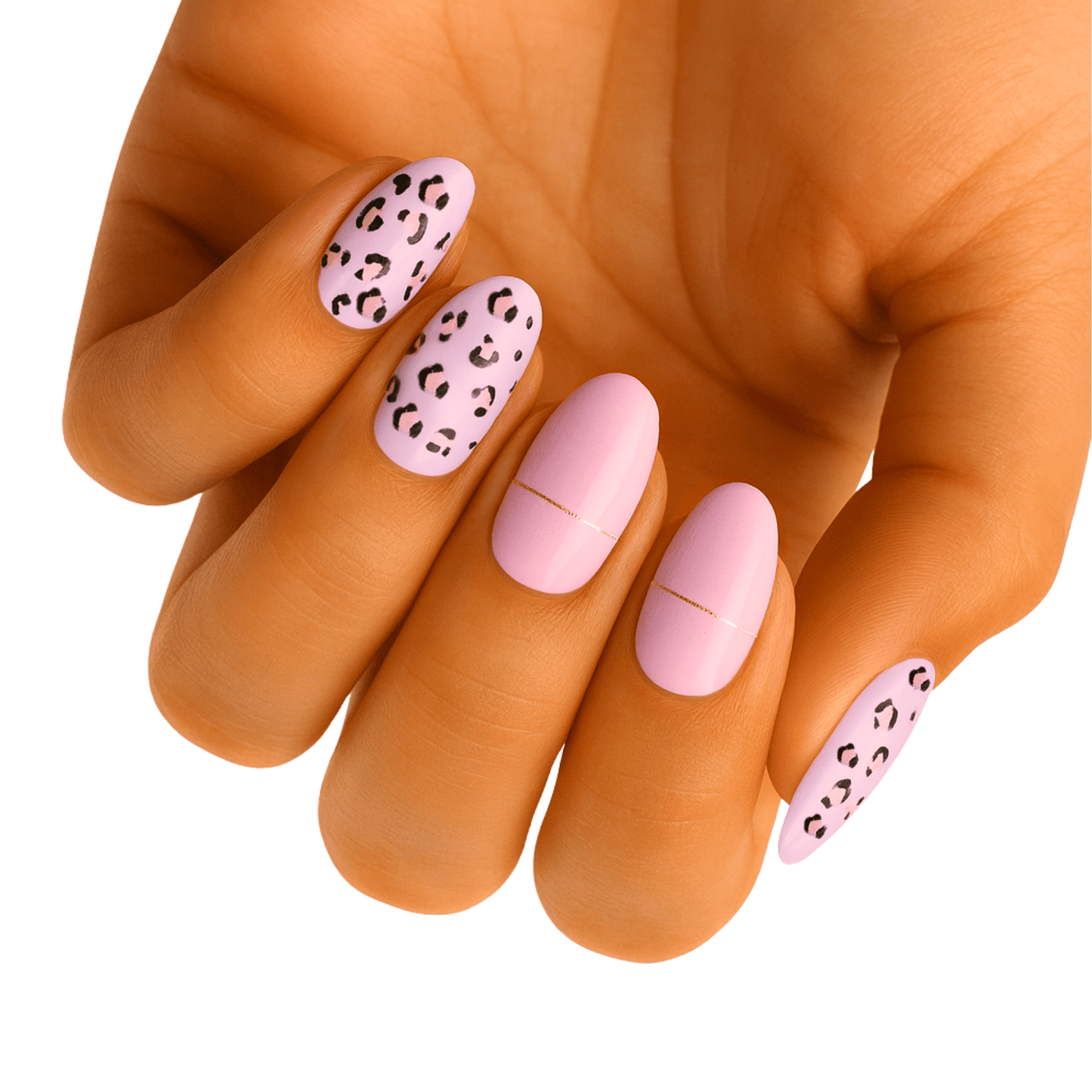 Holy Grail Nail Non-UV Nail Wraps Paw Print Pink - Holy Classics (Non-UV Nail Wraps)