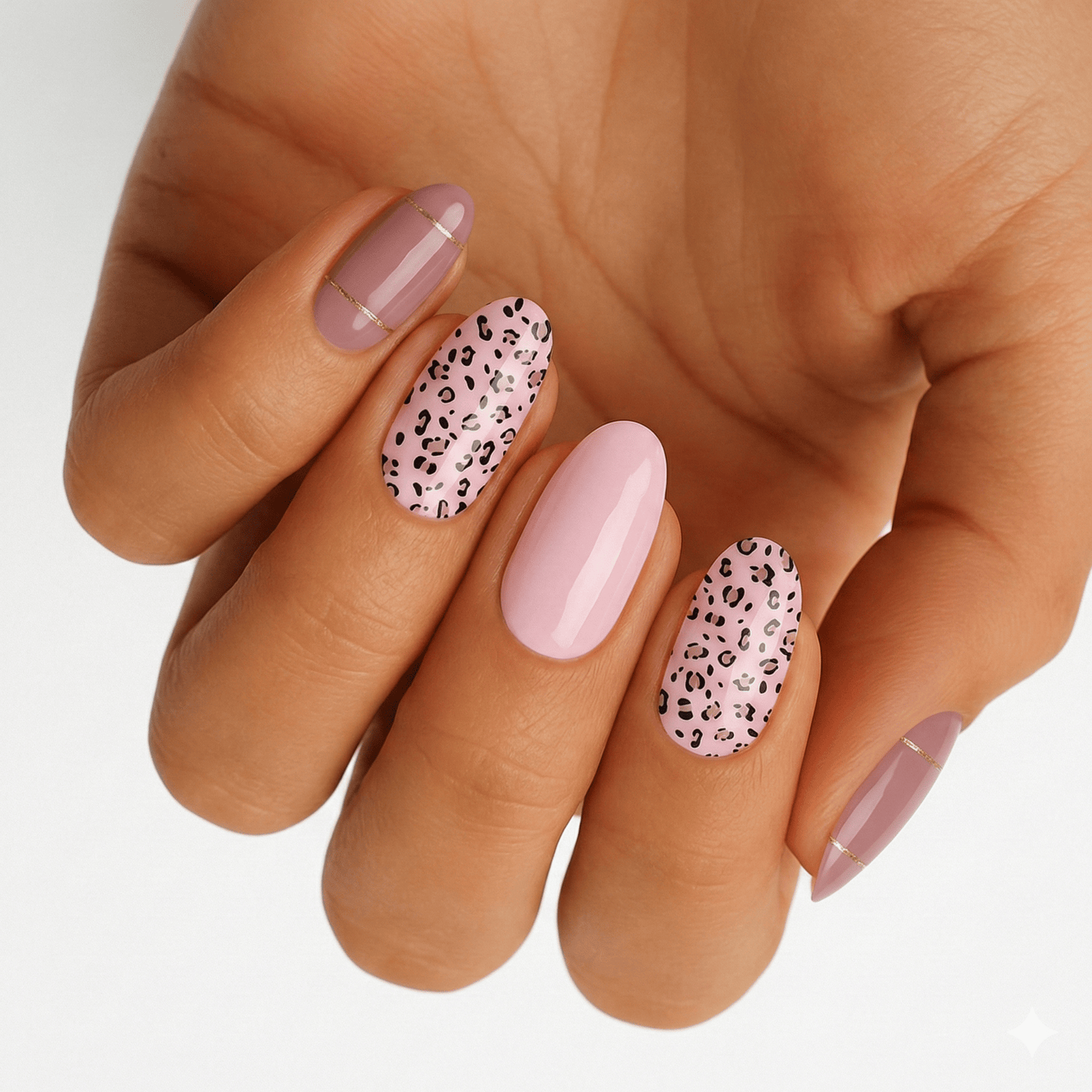 Holy Grail Nail Non-UV Nail Wraps Paw Print Pink - Holy Classics (Non-UV Nail Wraps)