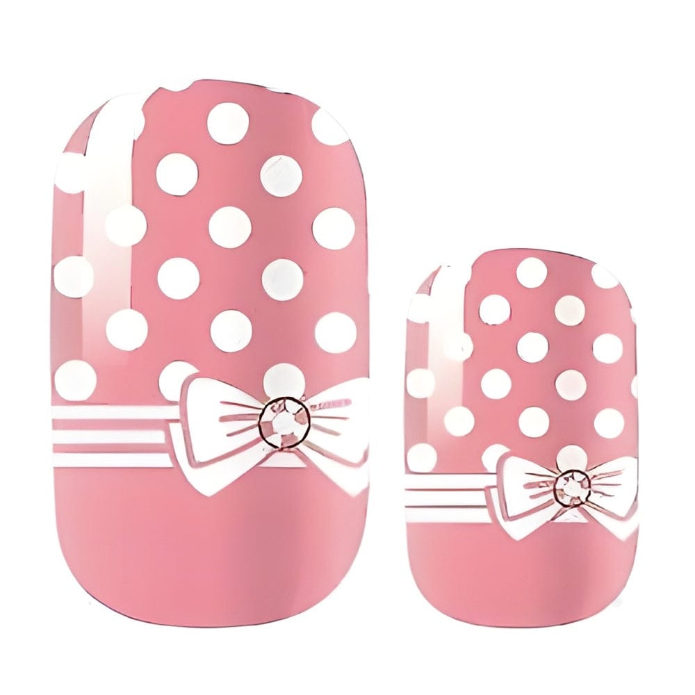 Holy Grail Nail Non-UV Nail Wraps Pink Bow - Holy Classics (Non-UV Nail Wraps)