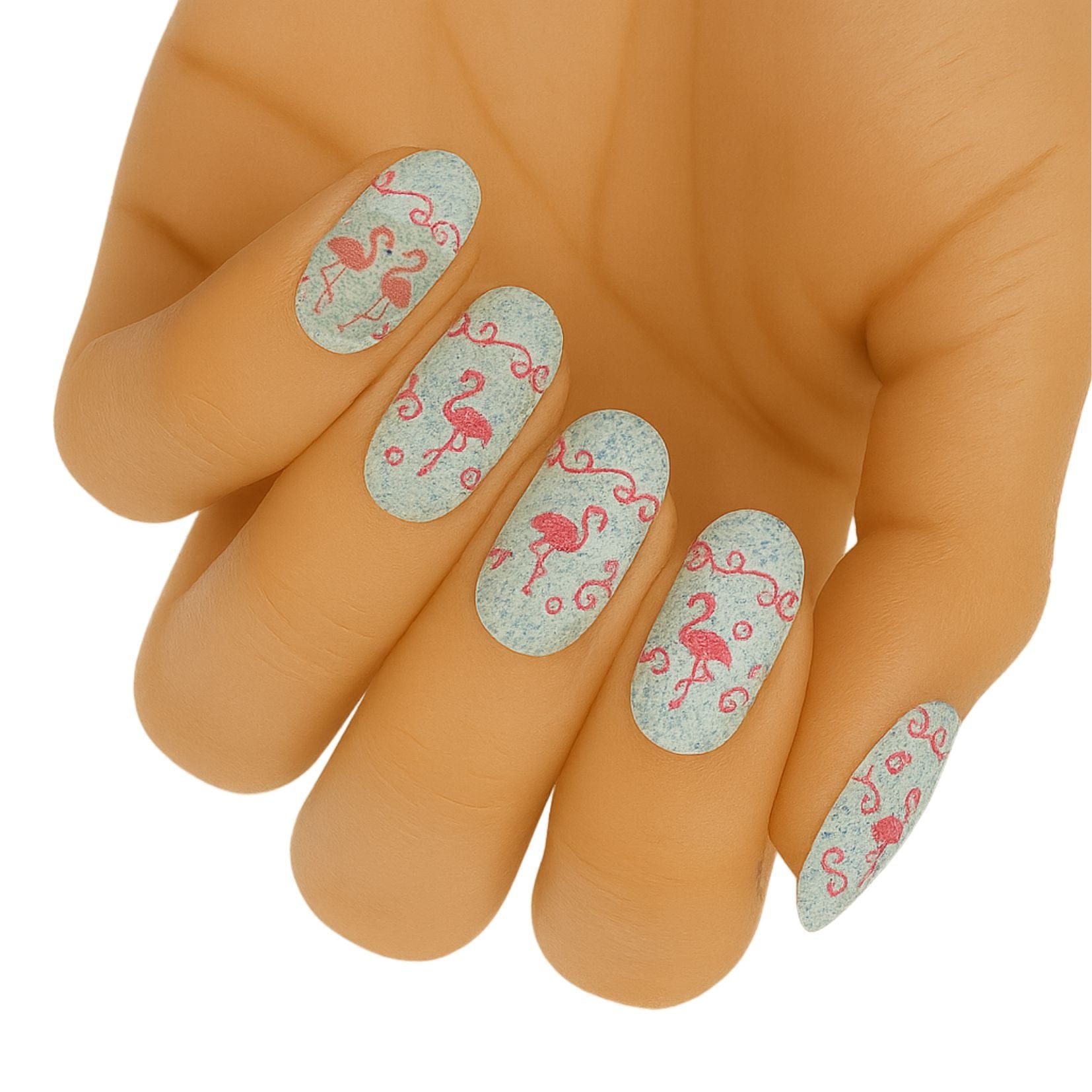 Holy Grail Nail Non-UV Nail Wraps Pink Flamingo - Holy Classics (Non-UV Nail Wraps)