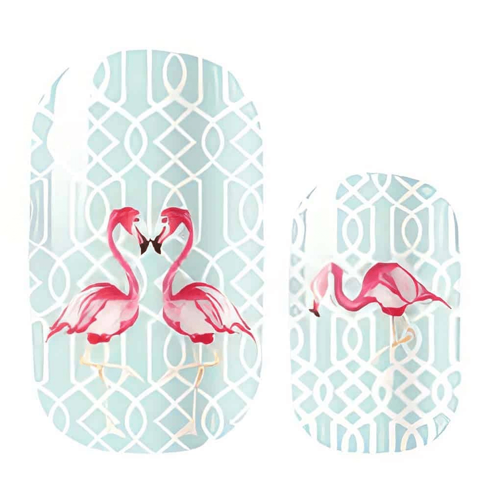 Holy Grail Nail Non-UV Nail Wraps Pink Flamingo - Holy Classics (Non-UV Nail Wraps)