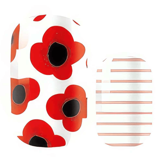 Holy Grail Nail Non-UV Nail Wraps Poppy Chic - Holy Classics (Non-UV Nail Wraps)