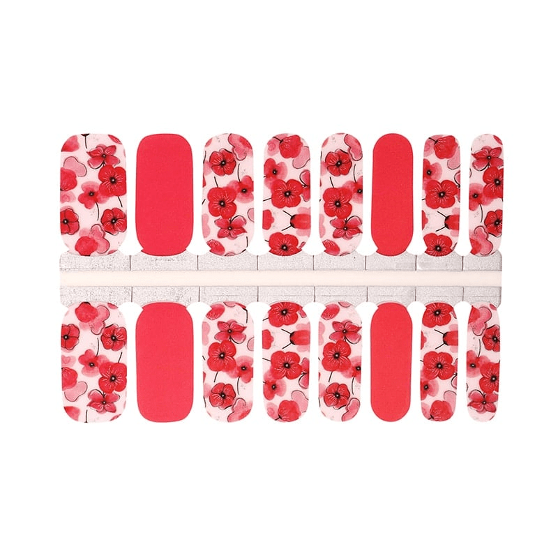 Holy Grail Nail Non-UV Nail Wraps Poppy - Holy Classics (Non-UV Nail Wraps)