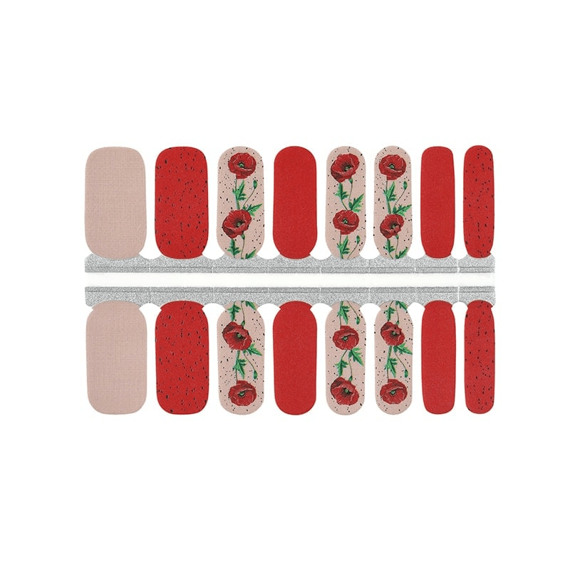 Holy Grail Nail Non-UV Nail Wraps Poppy Seed - Holy Classics (Non-UV Nail Wraps)