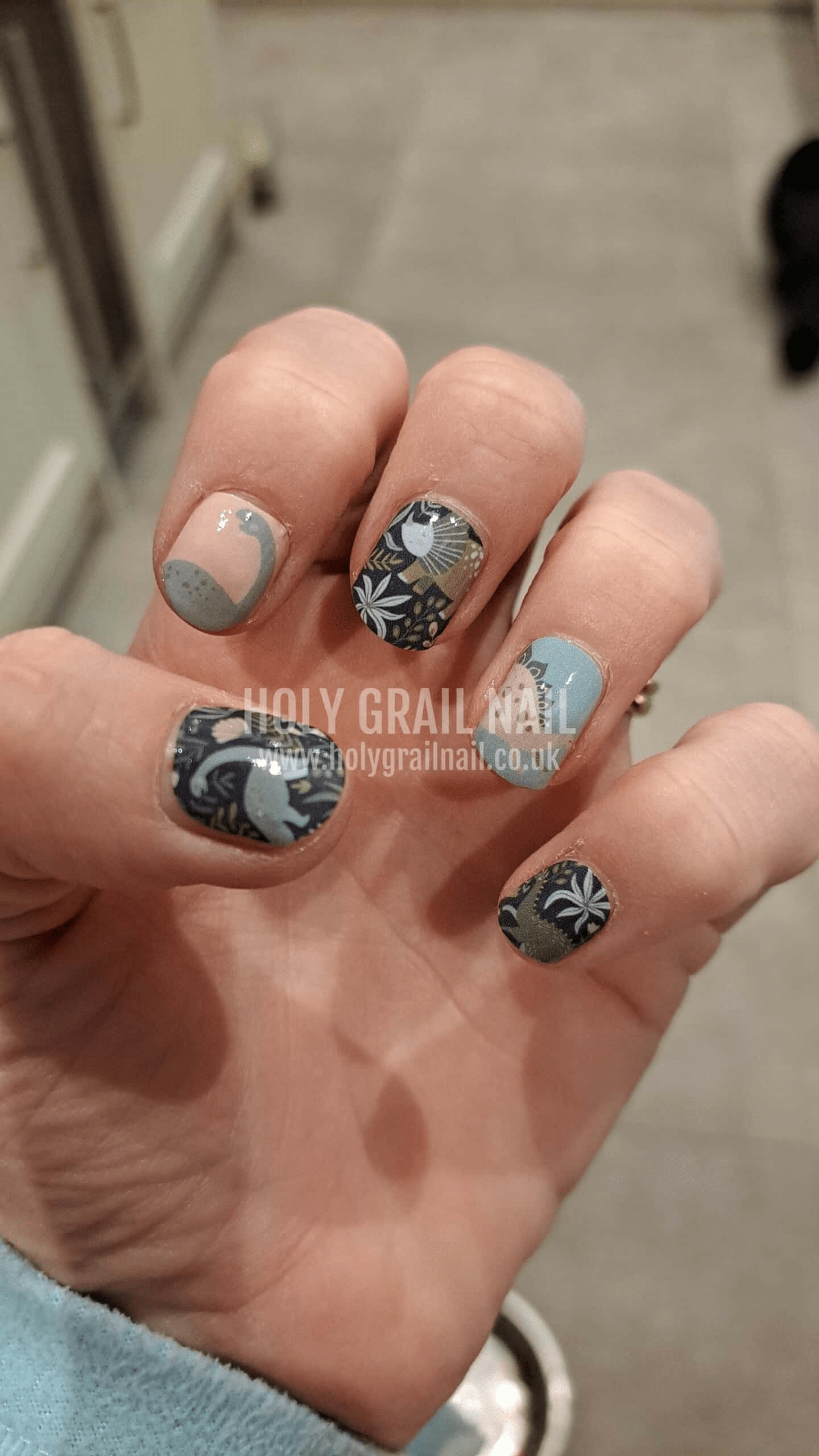 Holy Grail Nail Non-UV Nail Wraps Prehistoric Planet - Holy Classics (Non-UV Nail Wraps)