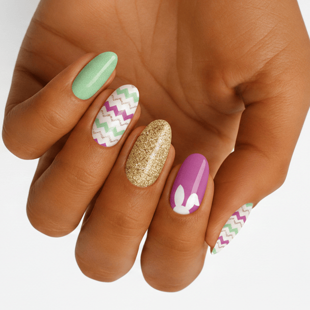Holy Grail Nail Non-UV Nail Wraps Pretty Little Easter