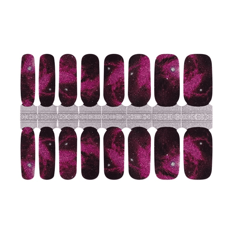 Holy Grail Nail Non-UV Nail Wraps Purple Constellation - Holy Classics (Non-UV Nail Wraps)