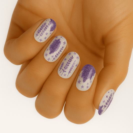 Holy Grail Nail Non-UV Nail Wraps Purple Forest - Holy Classics (Non-UV Nail Wraps)