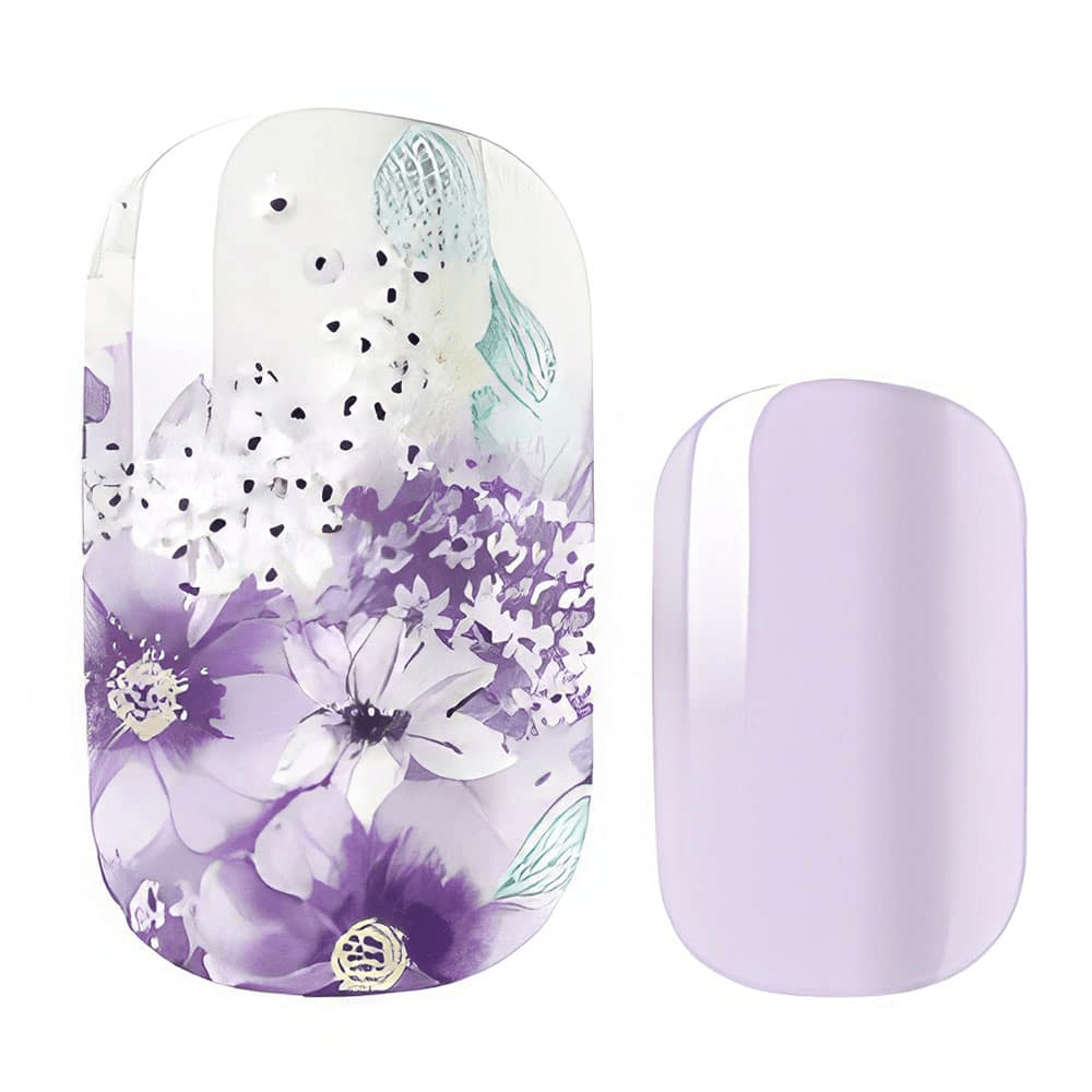 Holy Grail Nail Non-UV Nail Wraps Purple Paddock - Holy Classics (Non-UV Nail Wraps)