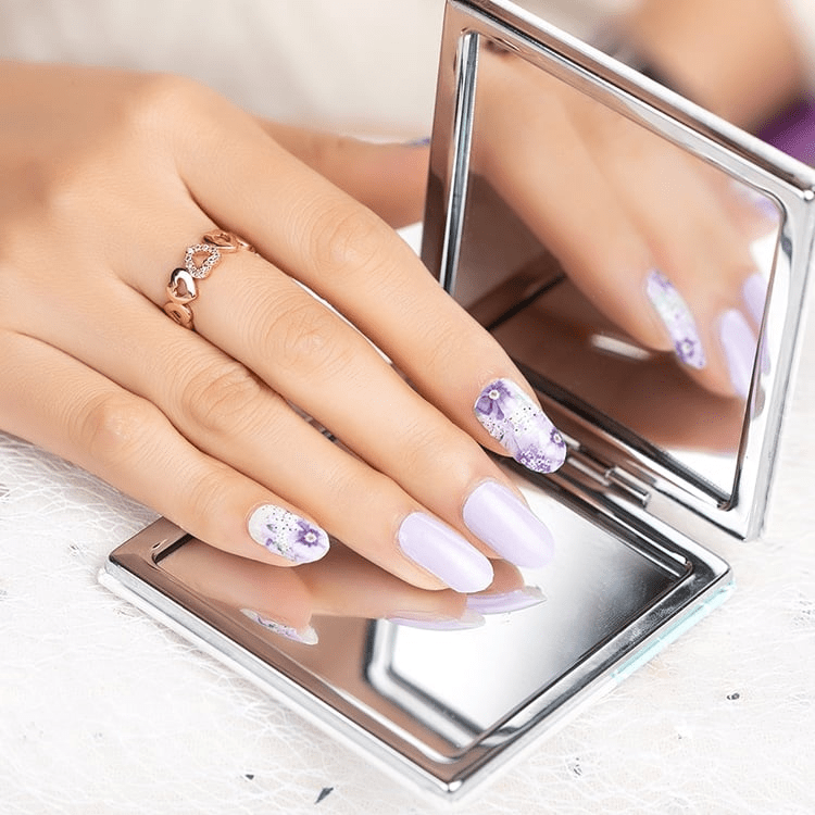 Holy Grail Nail Non-UV Nail Wraps Purple Paddock - Holy Classics (Non-UV Nail Wraps)