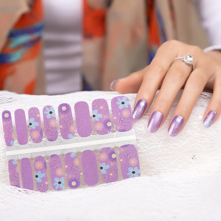 Holy Grail Nail Non-UV Nail Wraps Purple Power - Holy Classics (Non-UV Nail Wraps)