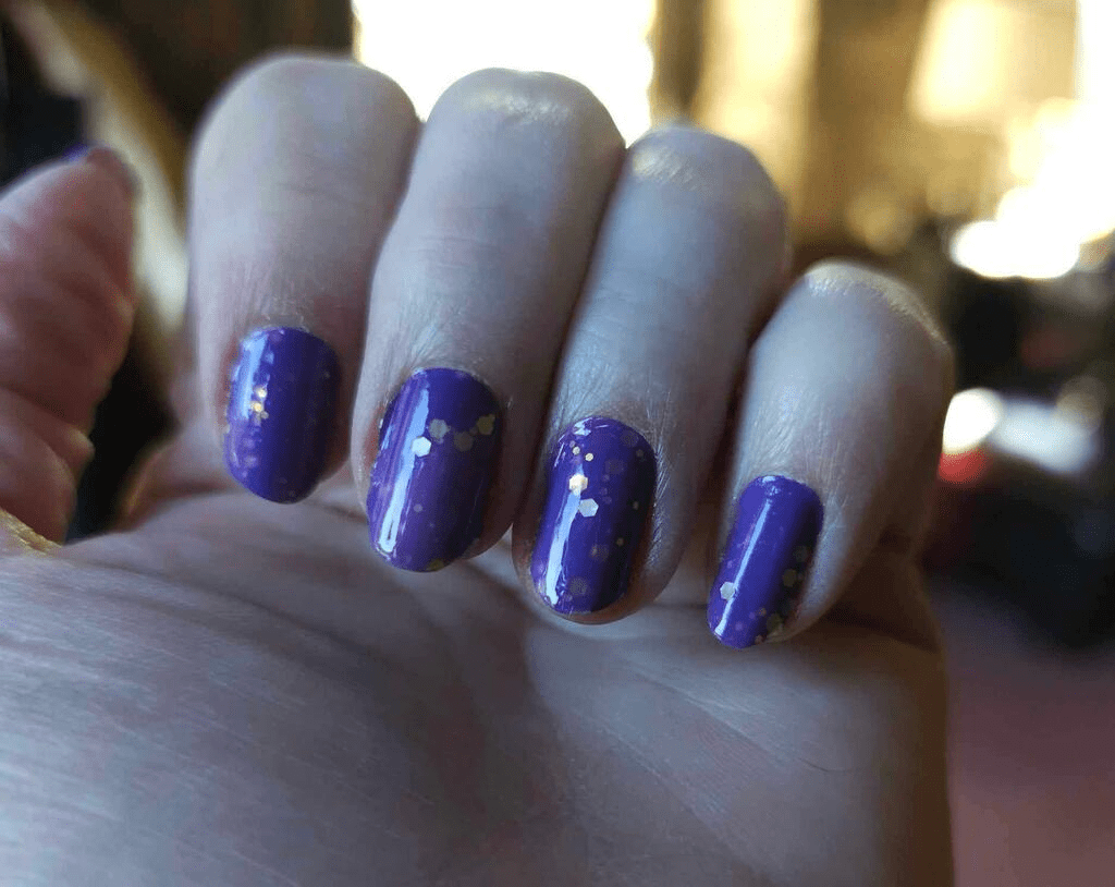 Holy Grail Nail Non-UV Nail Wraps Purple Sparkle - Holy Classics (Non-UV Nail Wraps)