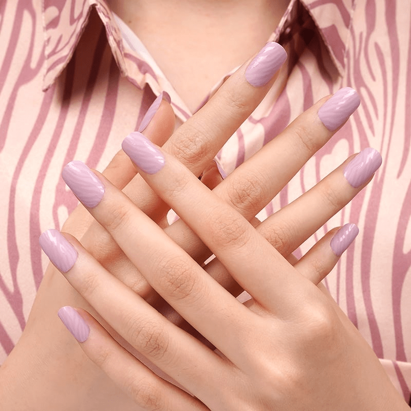 Holy Grail Nail Non-UV Nail Wraps Purple Waves - Holy Classics (Non-UV Nail Wraps)