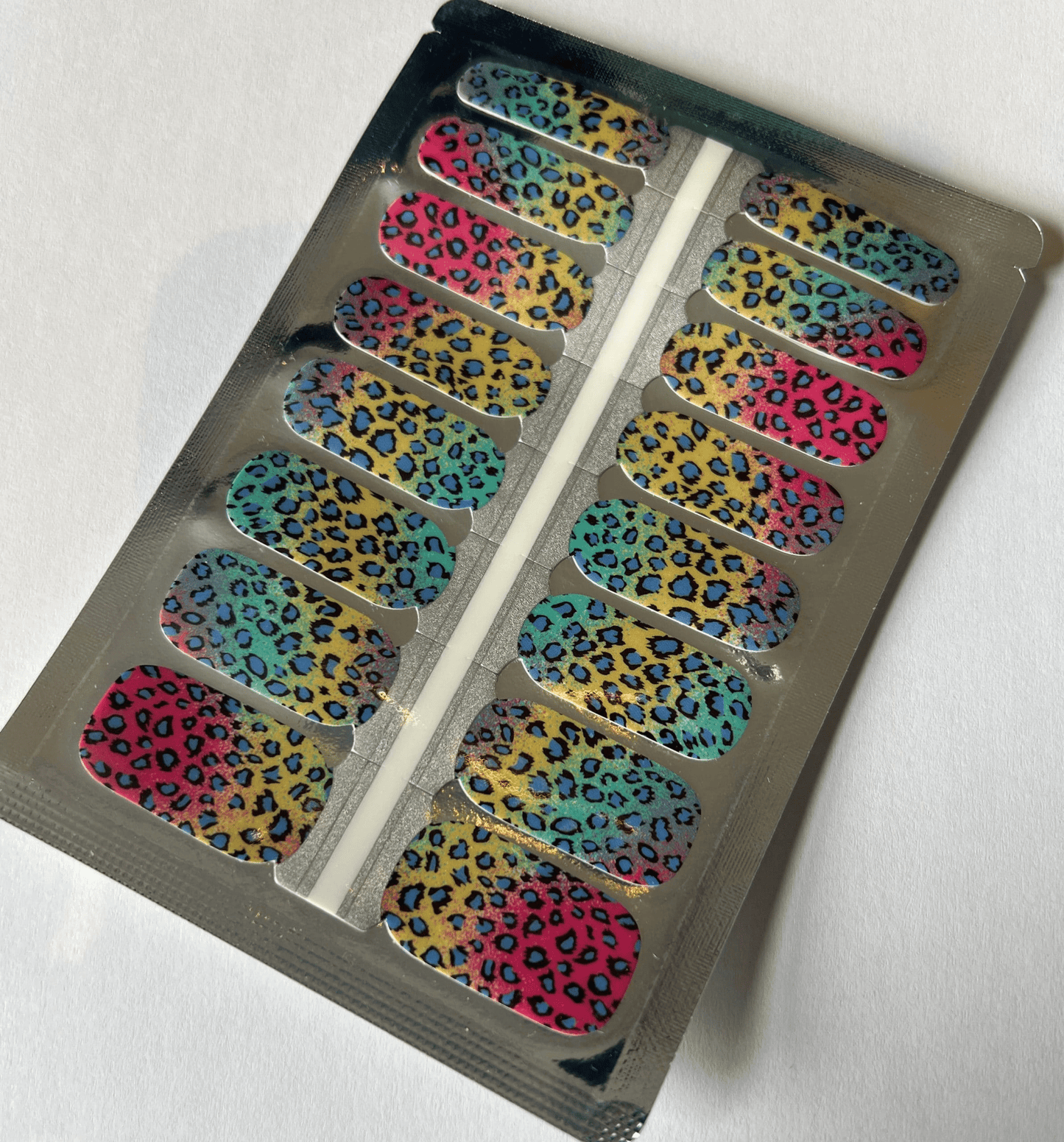 Holy Grail Nail Non-UV Nail Wraps Rainbow Leopard - Holy Classics (Non-UV Nail Wraps)