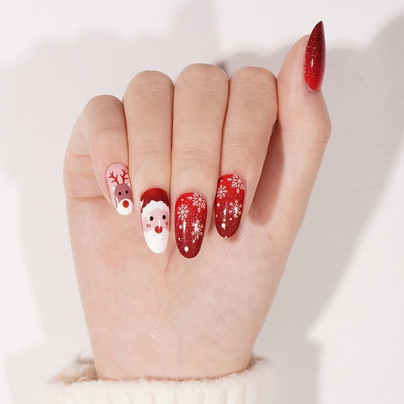 Holy Grail Nail Non-UV Nail Wraps Ready Rudolf?