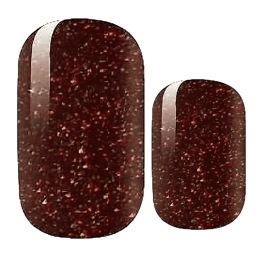 Holy Grail Nail Non-UV Nail Wraps Red Glitter - Holy Classics (Non-UV Nail Wraps)