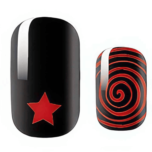 Holy Grail Nail Non-UV Nail Wraps Red Star - Holy Classics (Non-UV Nail Wraps)