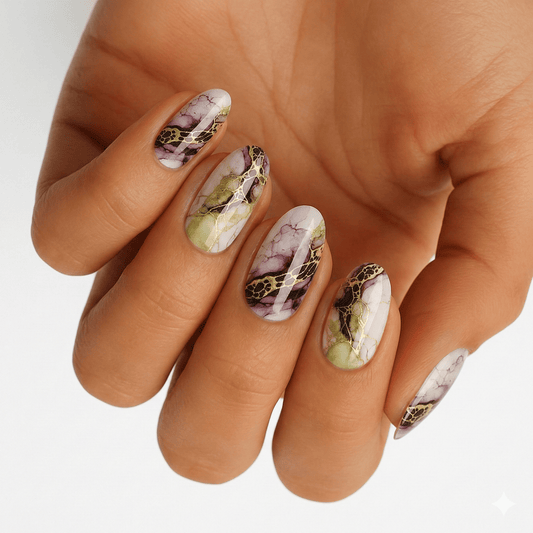 HOLY GRAIL NAIL Non-UV Nail Wraps Royal Silk - Holy Classics (Non-UV Nail Wraps)