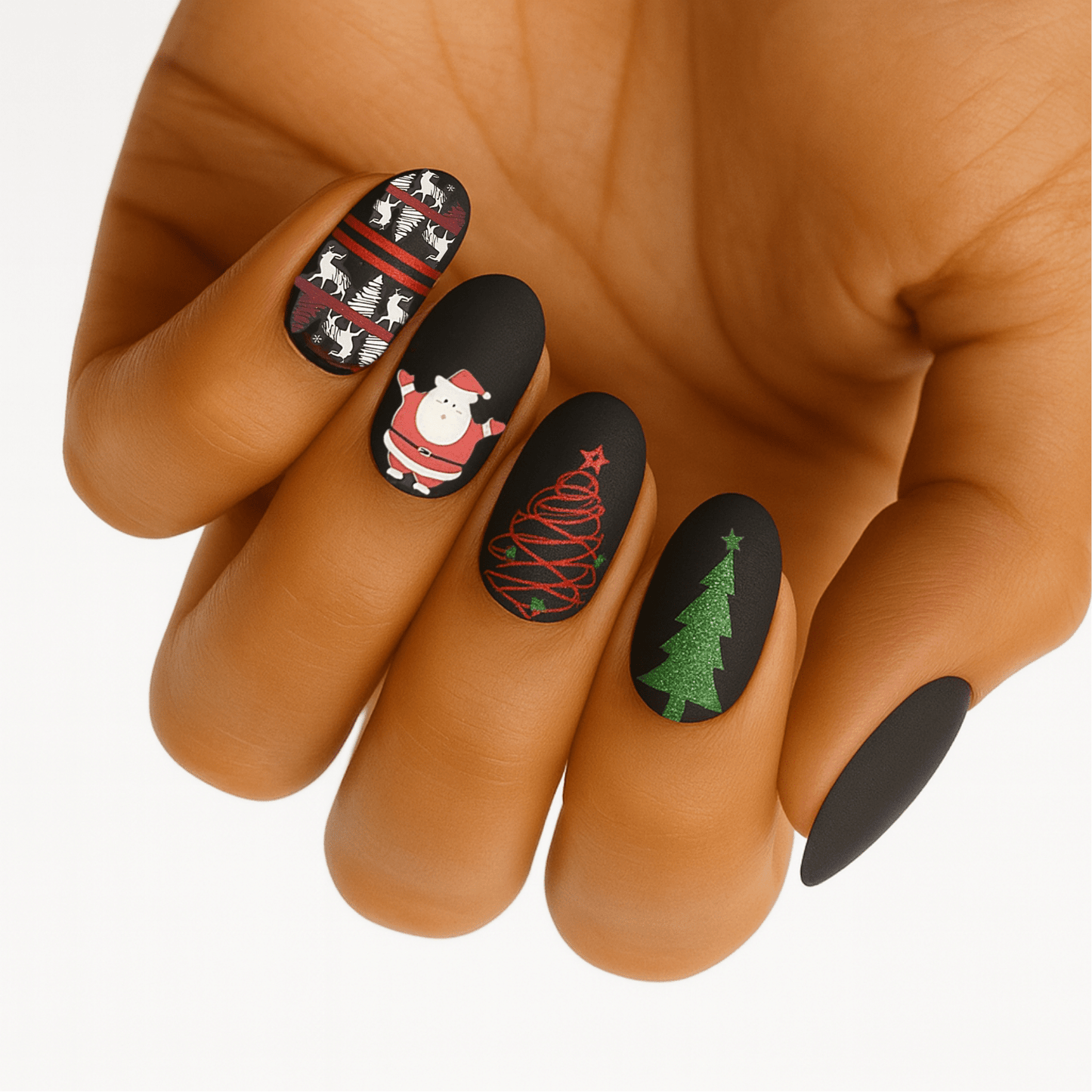 Holy Grail Nail Non-UV Nail Wraps Santa Time - Holy Classics (Non-UV Nail Wraps)