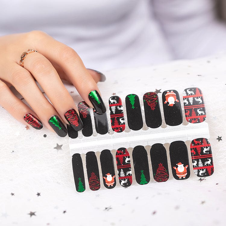 Holy Grail Nail Non-UV Nail Wraps Santa Time - Holy Classics (Non-UV Nail Wraps)