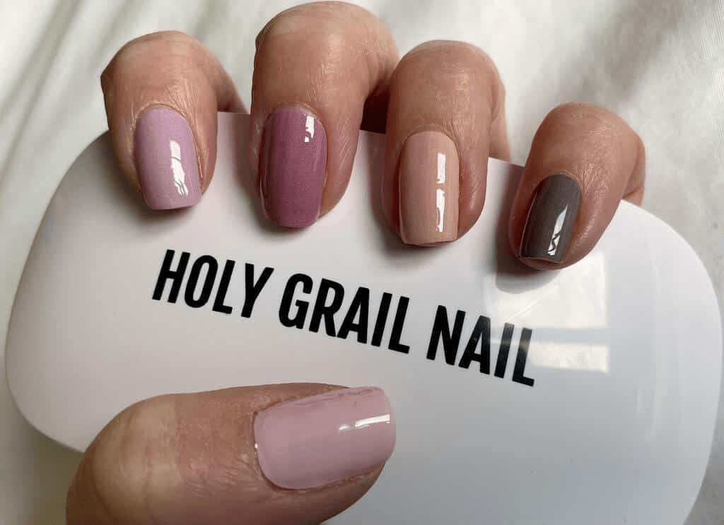 Holy Grail Nail Non-UV Nail Wraps Shades of Sulking Pink (Mani) - Holy Classics (Non-UV Nail Wraps)