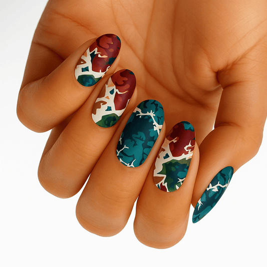 Holy Grail Nail Non-UV Nail Wraps Shattered - Holy Classics (Non-UV Nail Wraps)