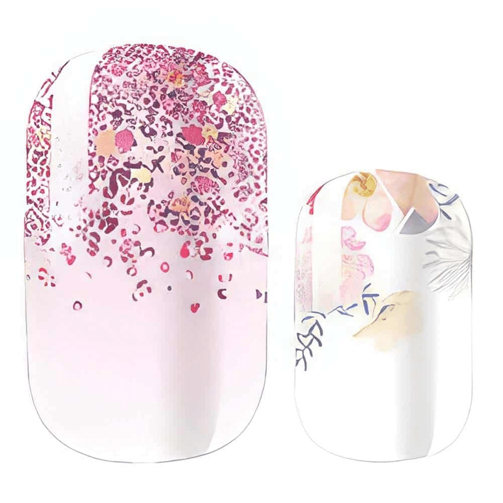 Holy Grail Nail Non-UV Nail Wraps Showered in Pink - Holy Classics (Non-UV Nail Wraps)