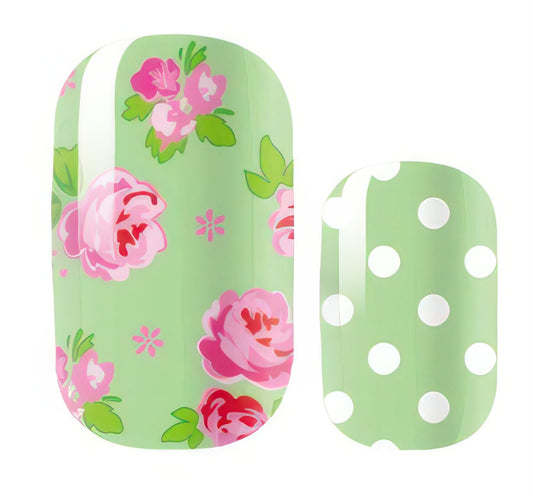 Holy Grail Nail Non-UV Nail Wraps Smell the Roses - Holy Classics (Non-UV Nail Wraps)