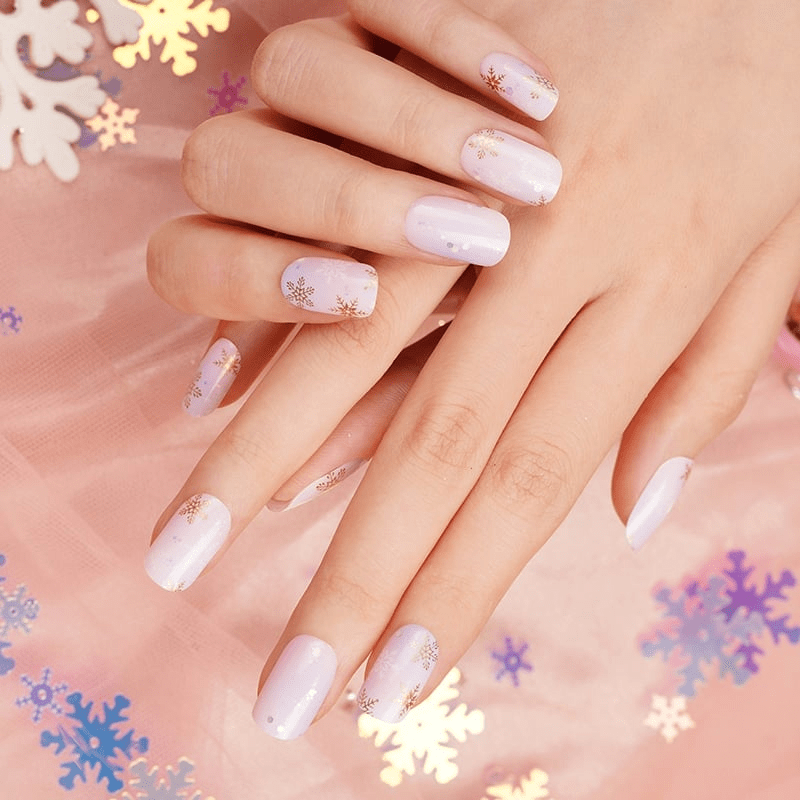 Holy Grail Nail Non-UV Nail Wraps Snow Flurries - Holy Classics (Non-UV Nail Wraps)