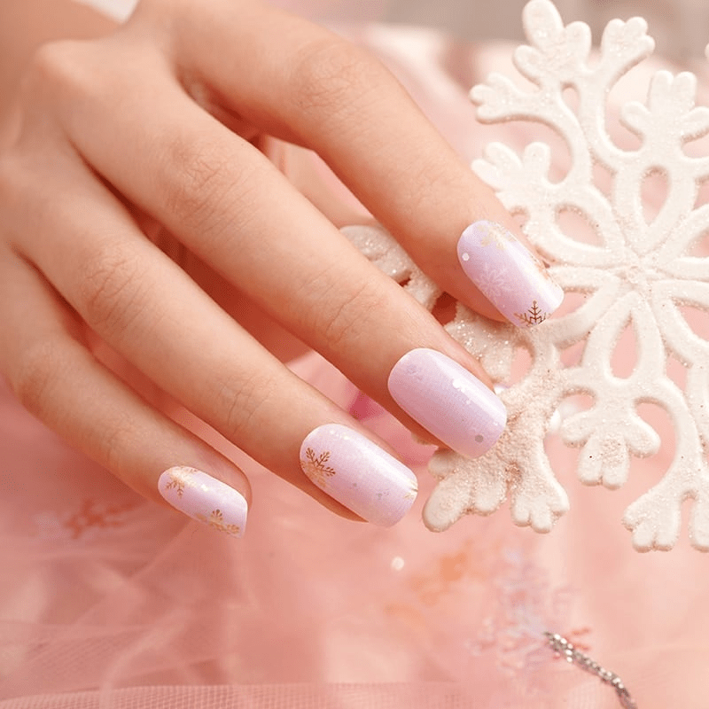 Holy Grail Nail Non-UV Nail Wraps Snow Flurries - Holy Classics (Non-UV Nail Wraps)