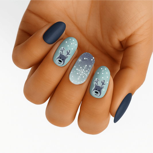 Holy Grail Nail Non-UV Nail Wraps Snow Glow