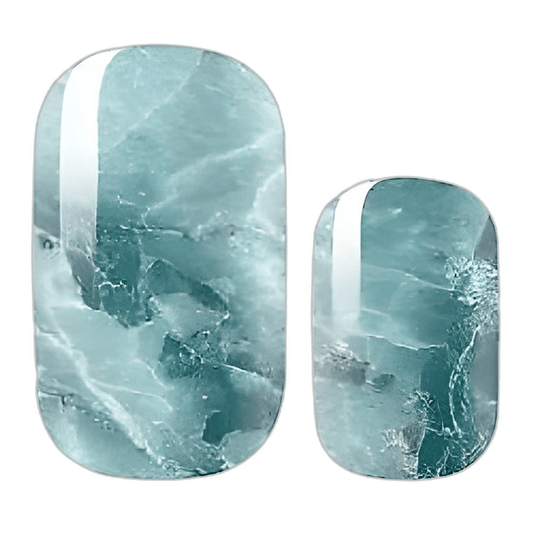 Holy Grail Nail Non-UV Nail Wraps Stormy Sea  (Sheer) - Holy Classics (Non-UV Nail Wraps)