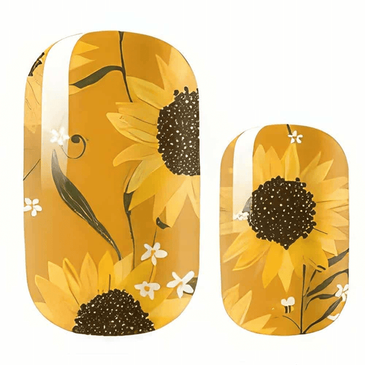 Holy Grail Nail Non-UV Nail Wraps Sunflower Field - Holy Classics (Non-UV Nail Wraps)