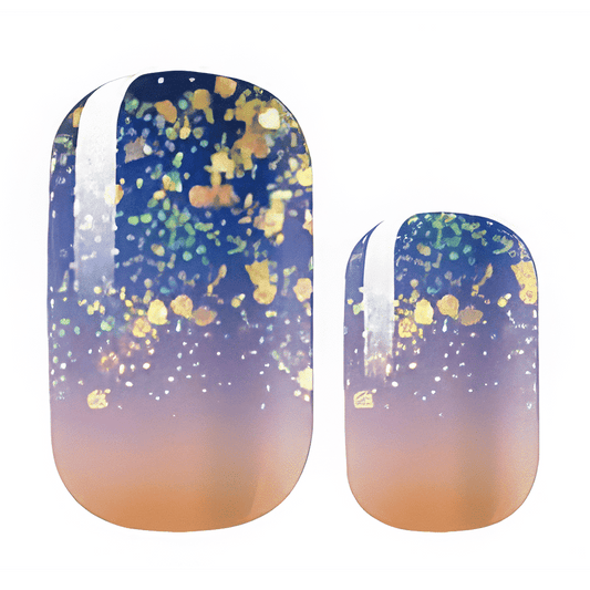 Holy Grail Nail Non-UV Nail Wraps Sunset Fireflies - Holy Classics (Non-UV Nail Wraps)