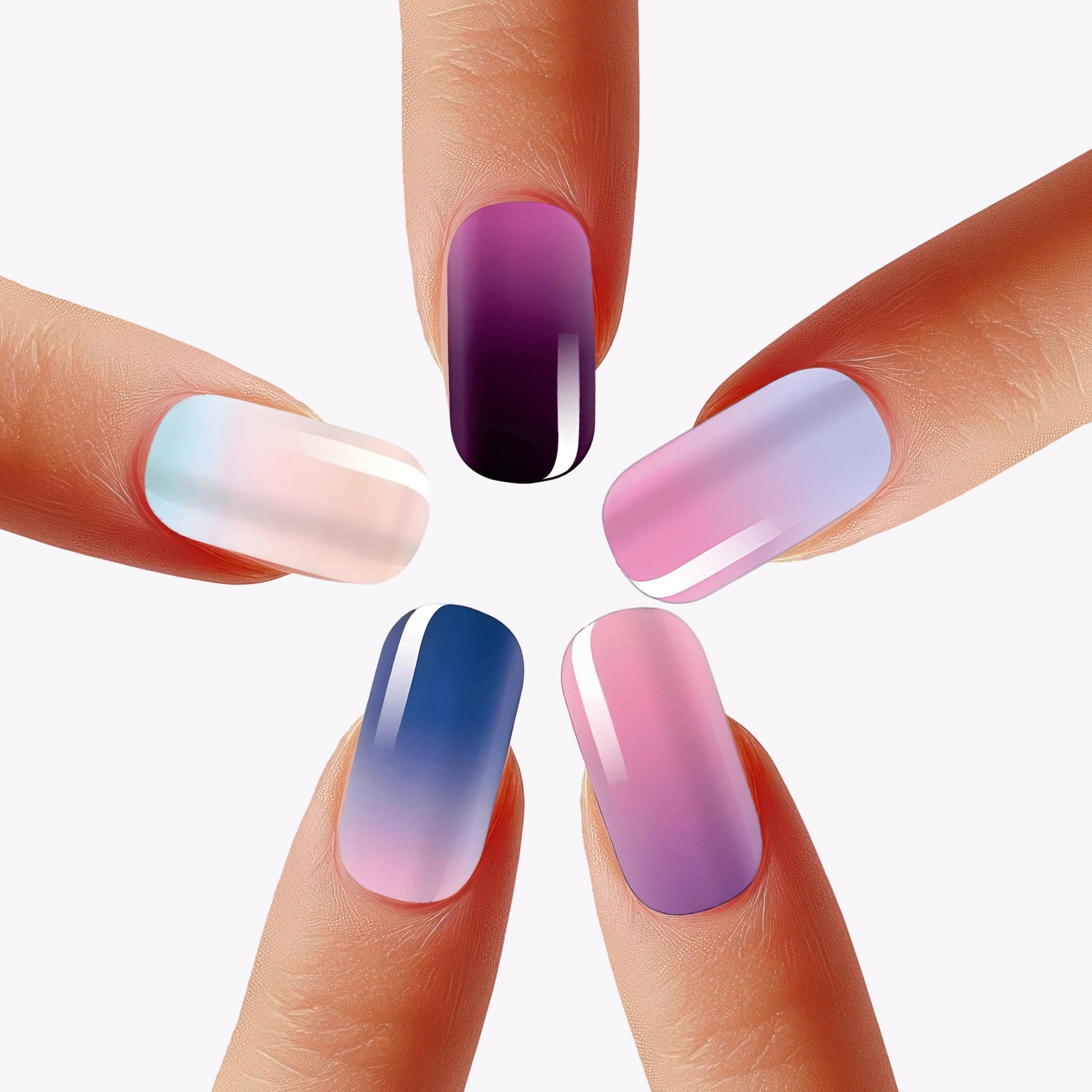 Holy Grail Nail Non-UV Nail Wraps The Ombre Pack