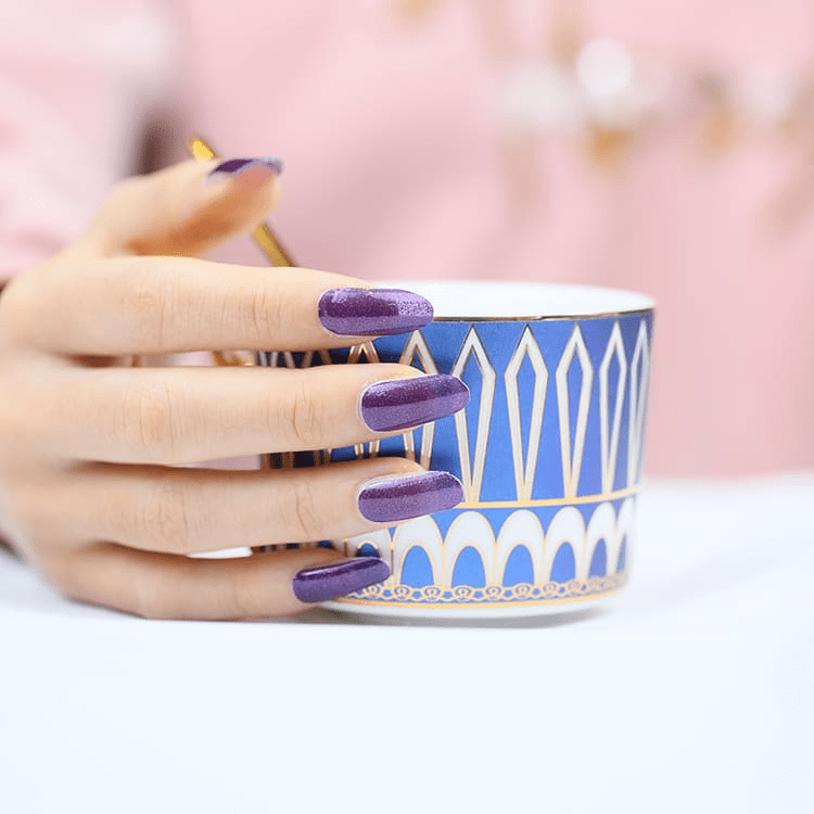 Holy Grail Nail Non-UV Nail Wraps The Purple One - Holy Classics (Non-UV Nail Wraps)