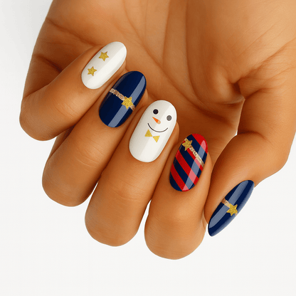 Holy Grail Nail Non-UV Nail Wraps The Snowman - Holy Classics (Non-UV Nail Wraps)