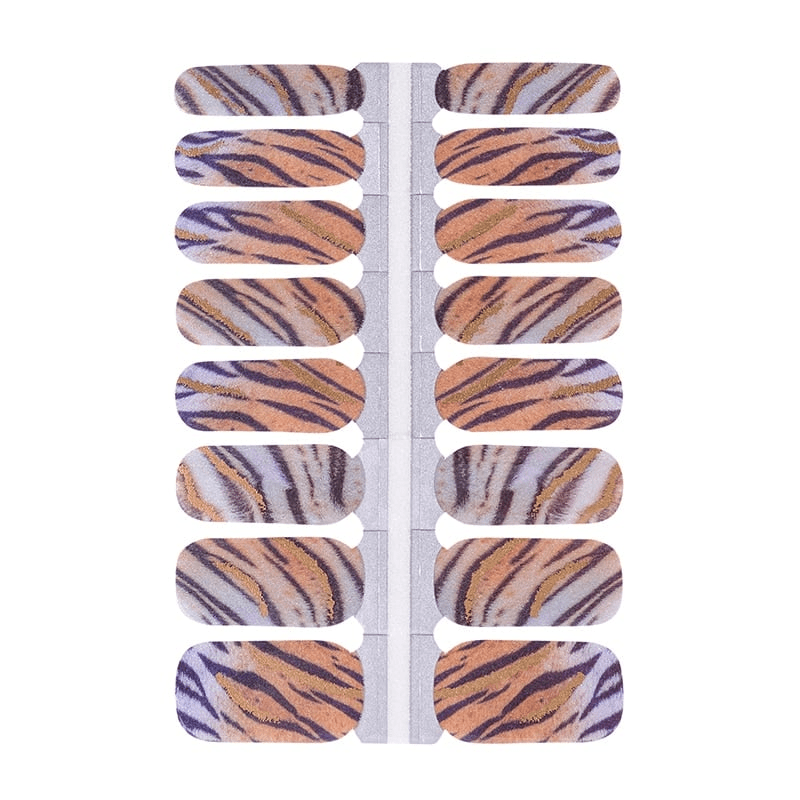 Holy Grail Nail Non-UV Nail Wraps Tiger, Tiger, Burning Bright - Holy Classics (Non-UV Nail Wraps)