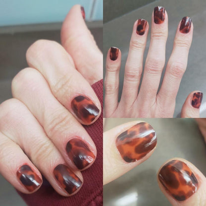 Holy Grail Nail Non-UV Nail Wraps Tortoiseshell - Holy Classics (Non-UV Nail Wraps)