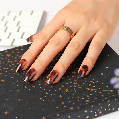 Holy Grail Nail Non-UV Nail Wraps Tortoiseshell - Holy Classics (Non-UV Nail Wraps)
