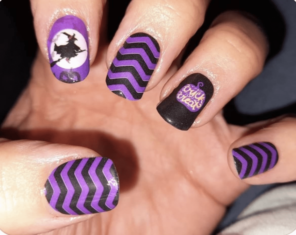 Holy Grail Nail Non-UV Nail Wraps Witching You a Happy Halloween - Holy Classics (Non-UV Nail Wraps)